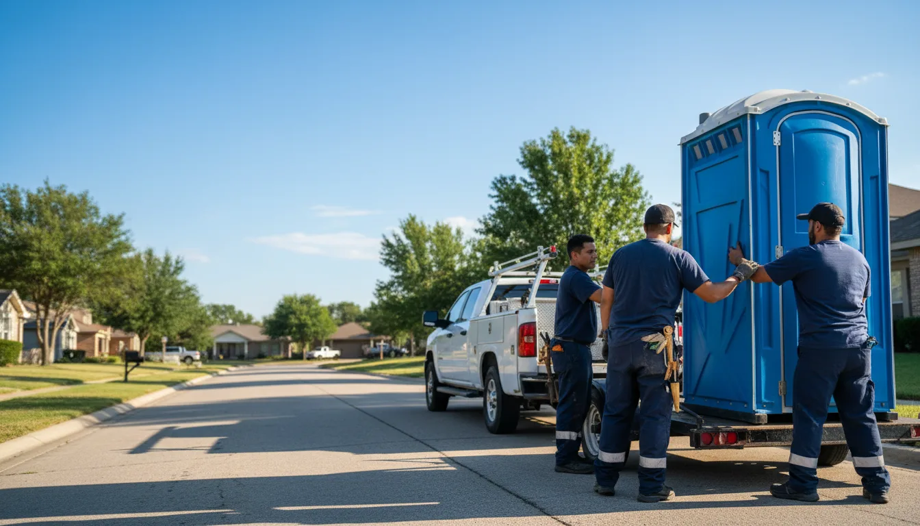 Portable Toilet Rental in Stoutsville, MO near me